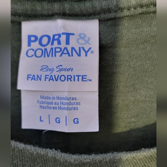 Port & Company Men's Dad Bod T Shirt Size Large - Picture 2 of 3